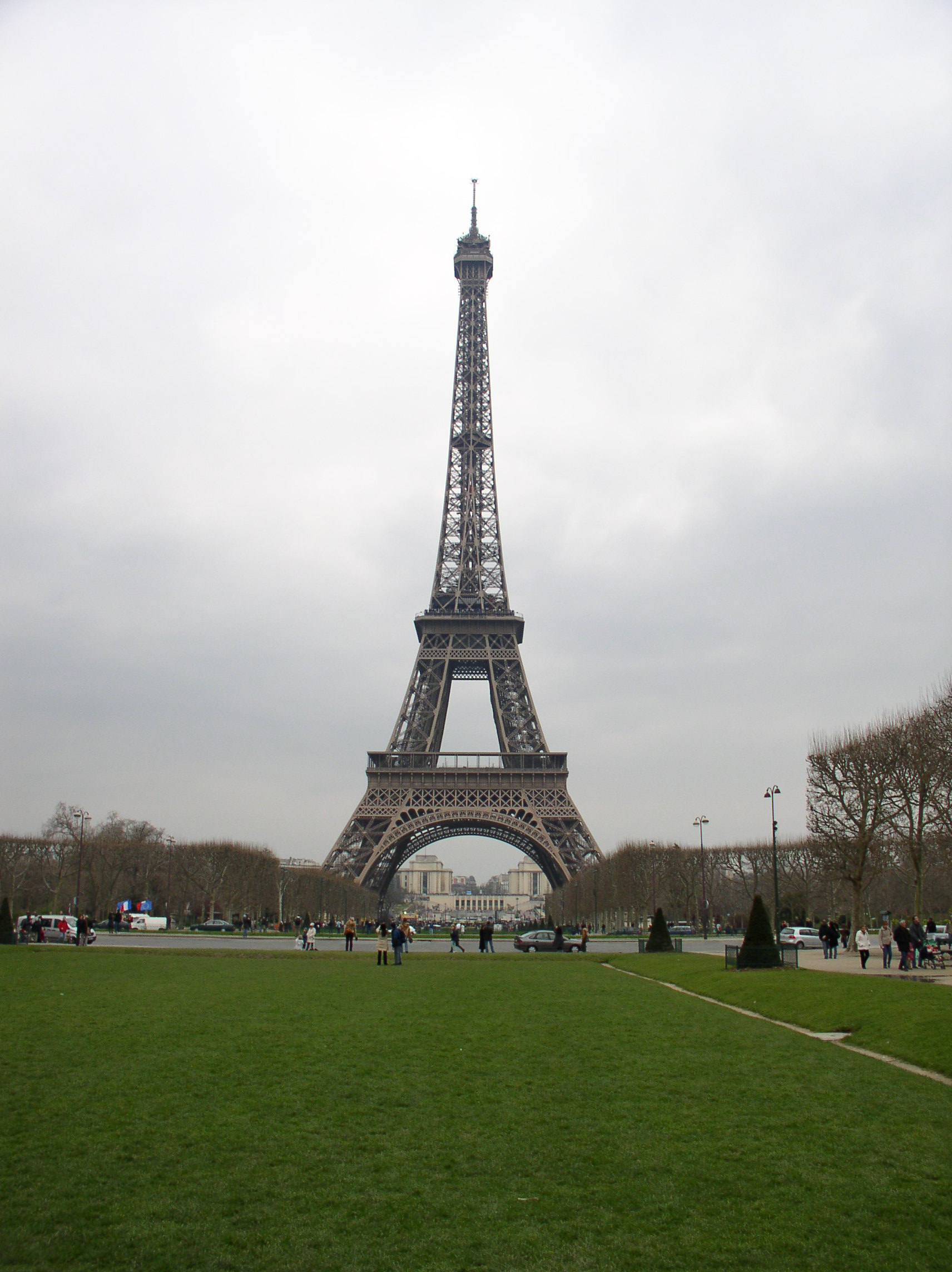 Eiffel Tower from the Champs de Mars