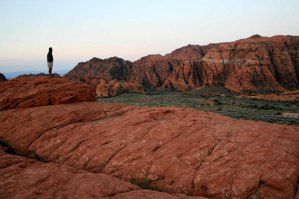 Up at 5 a.m. and waiting for Sunrise