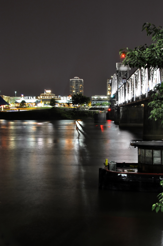 The River at Night Little Rock