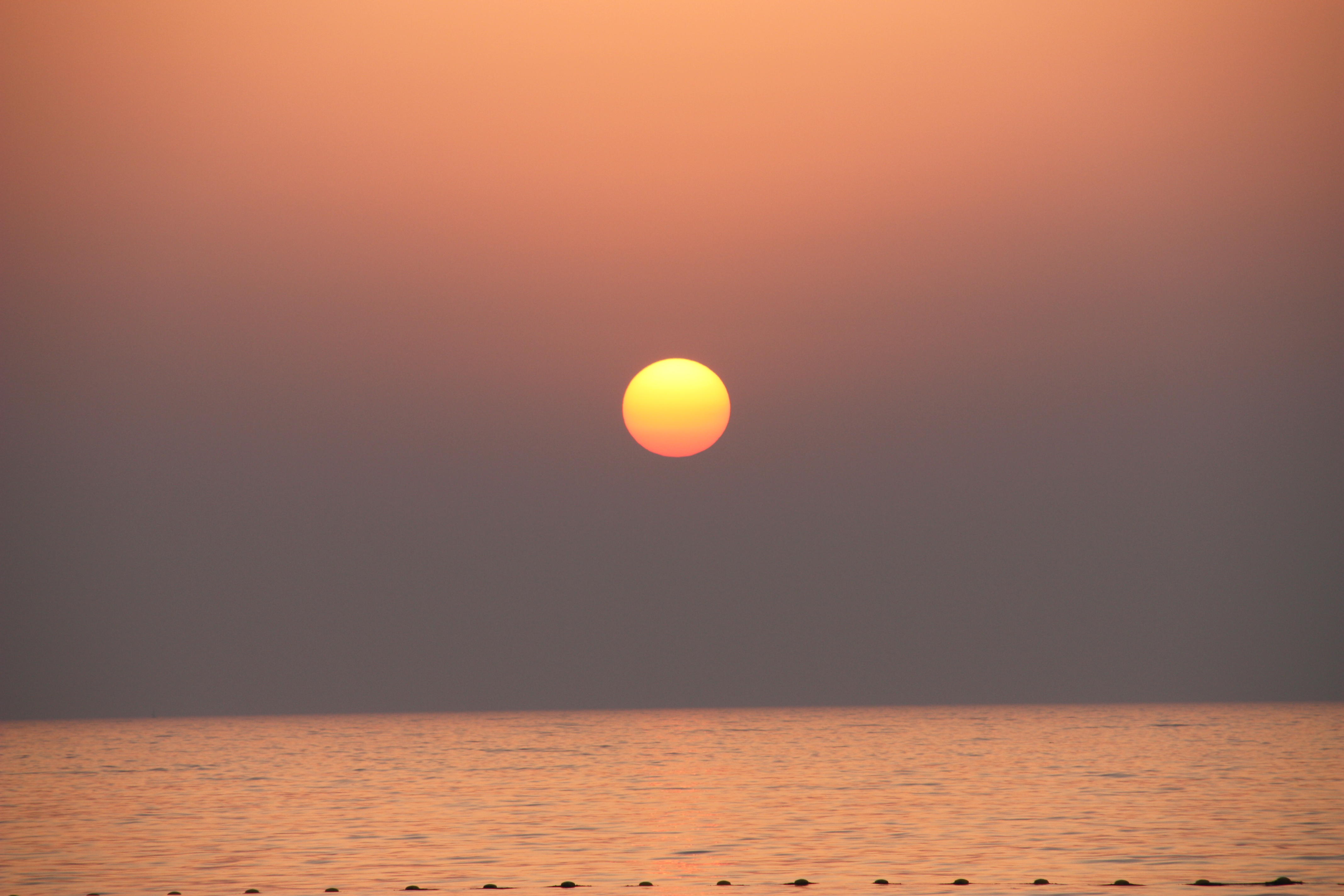 SUN SET AT JUMEIRAH BEACH