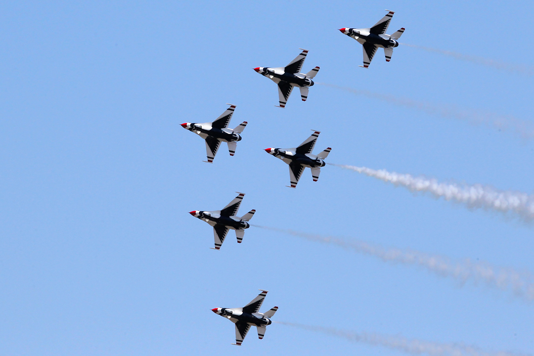 Thunderbirds over TICO 2013