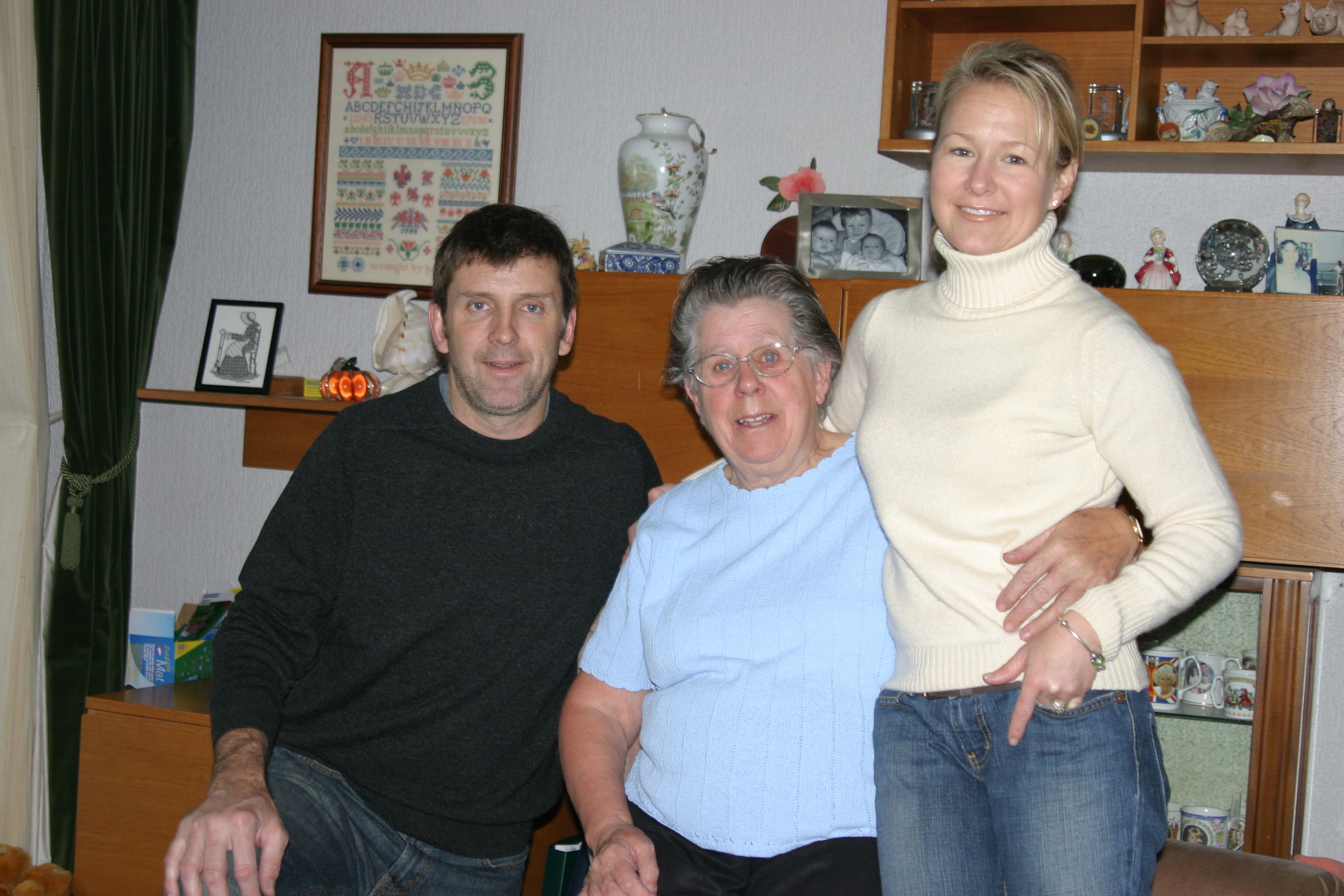 at Auntie Marges