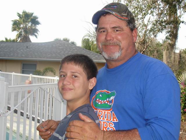 Colton and Dean at their house