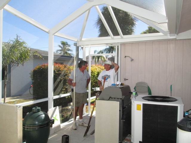 Tim and Jeff talking plumbing