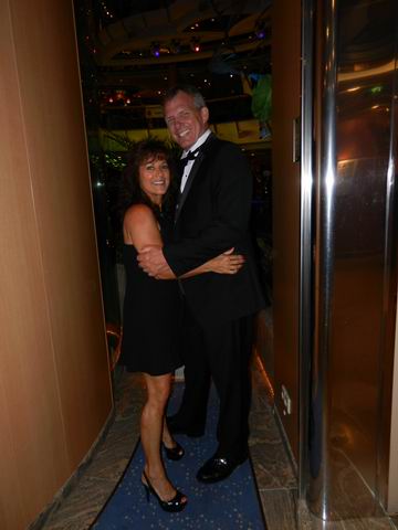 Formal dinner Jeff and Rosie