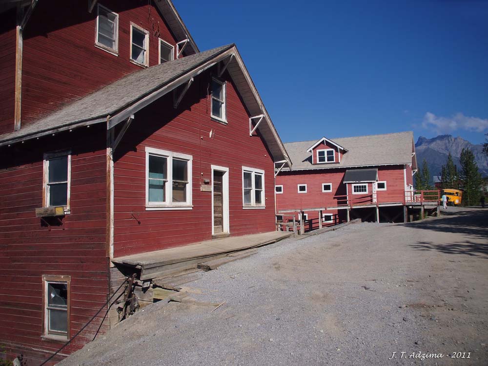 Part of the old Kennicott town,