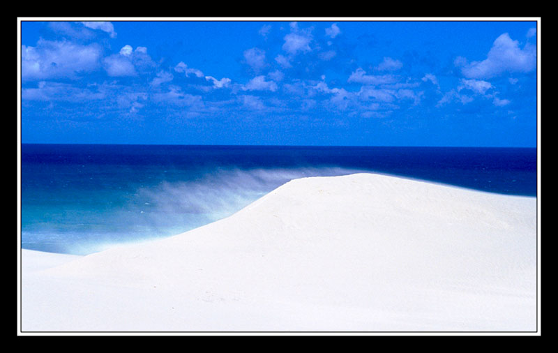 Dune blanche au Cap