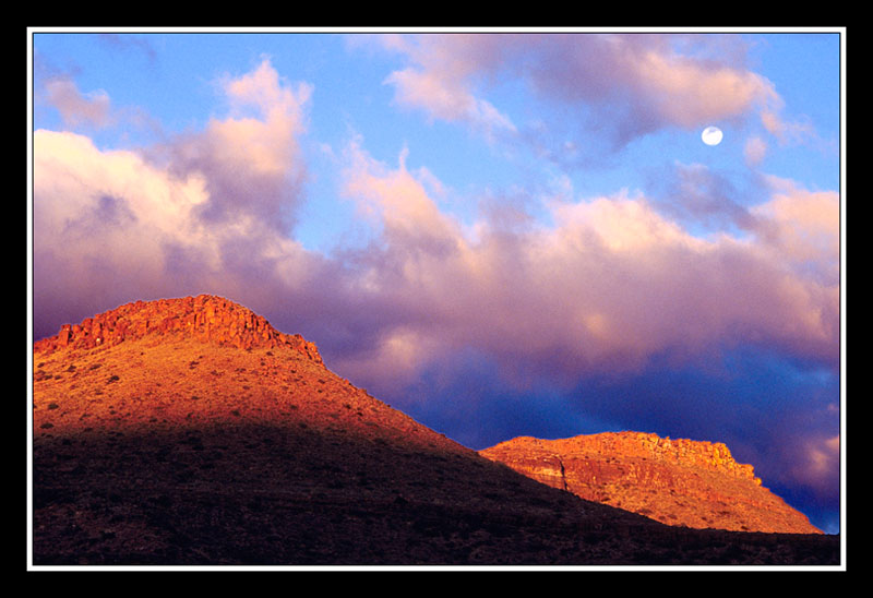 Le Karoo et la lune