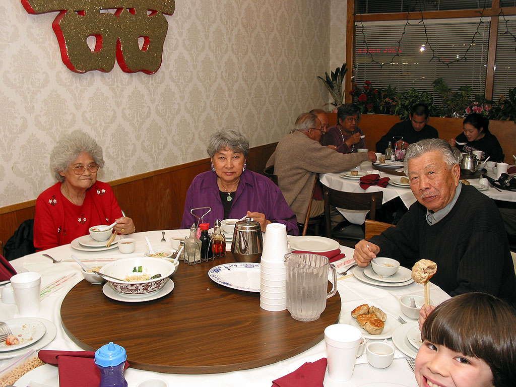 Rowena, Barbara, Hank and Peter