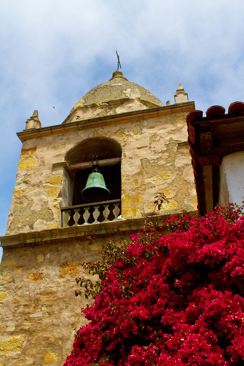 Bell Tower at Mission San Carlos Borromeo del Rio Carmelo _MG_2471.jpg