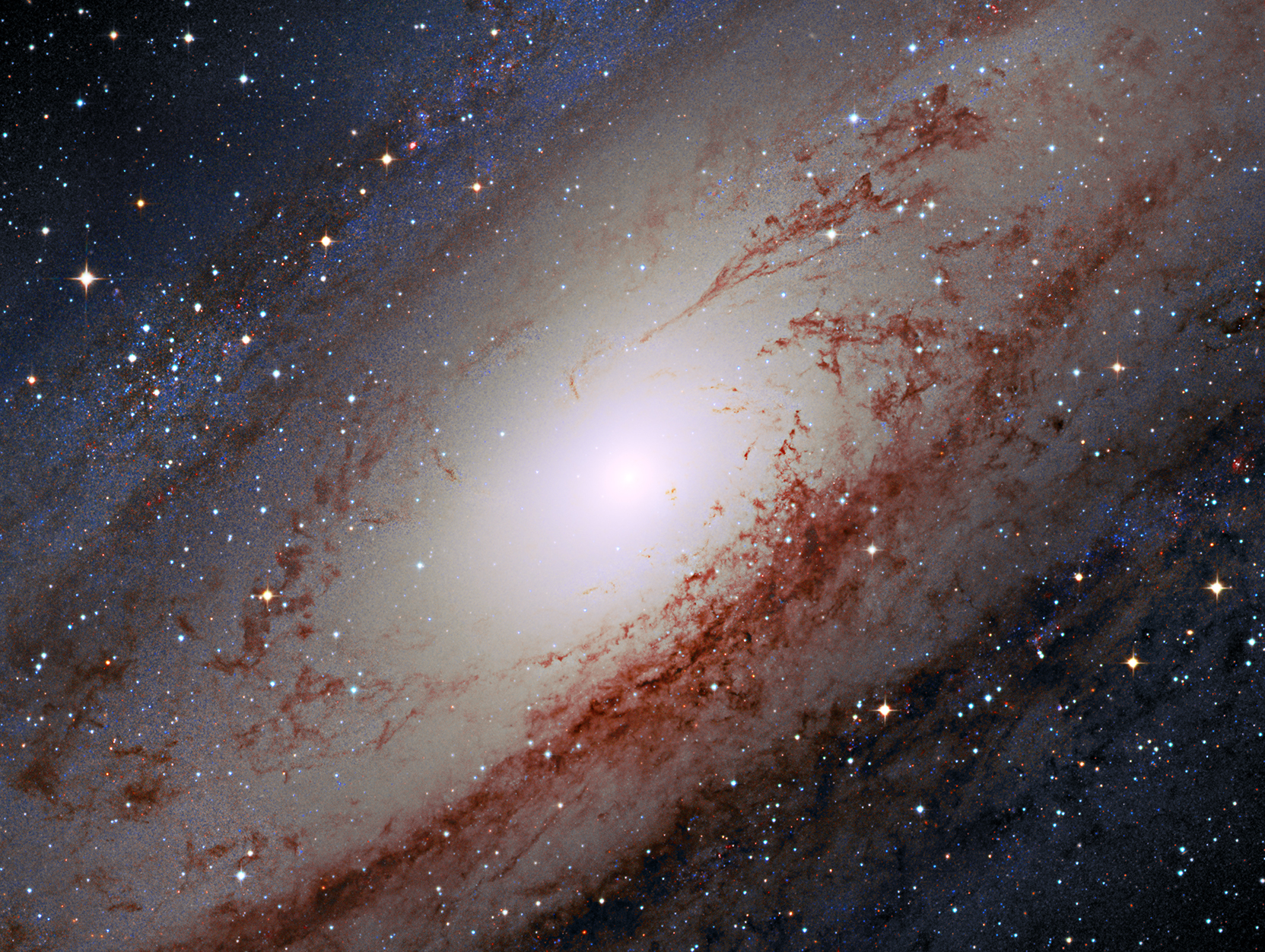 Andromeda Galaxys Core