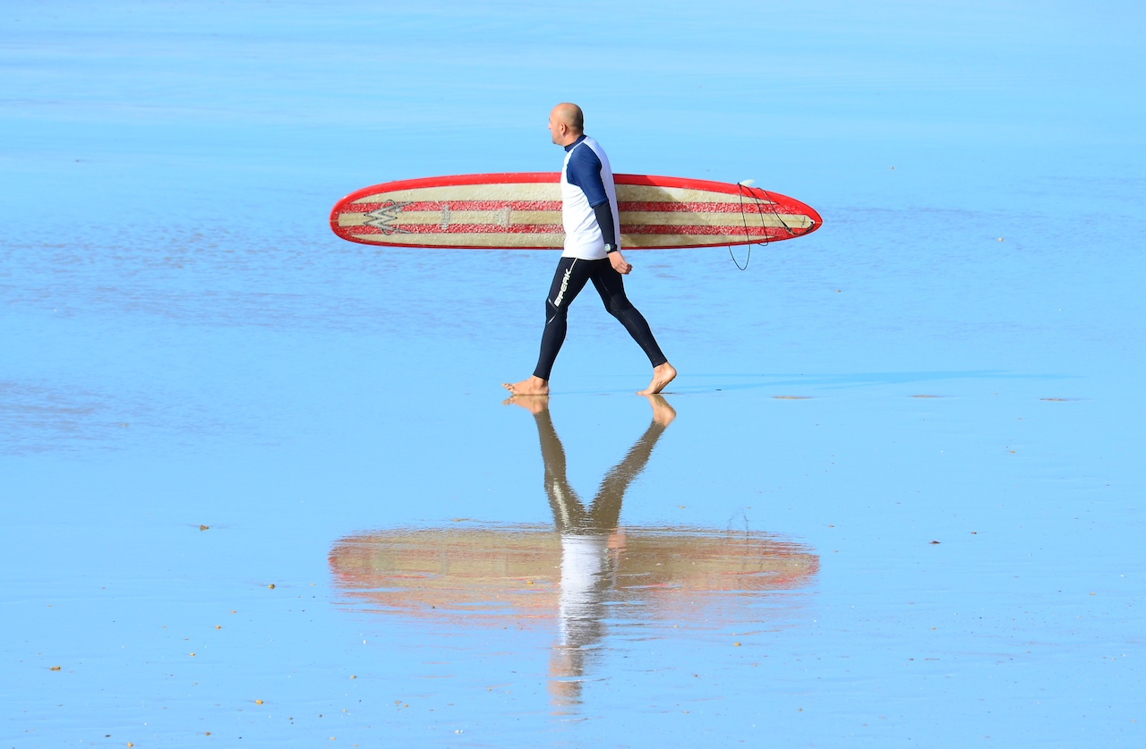 Surfing at Torquay