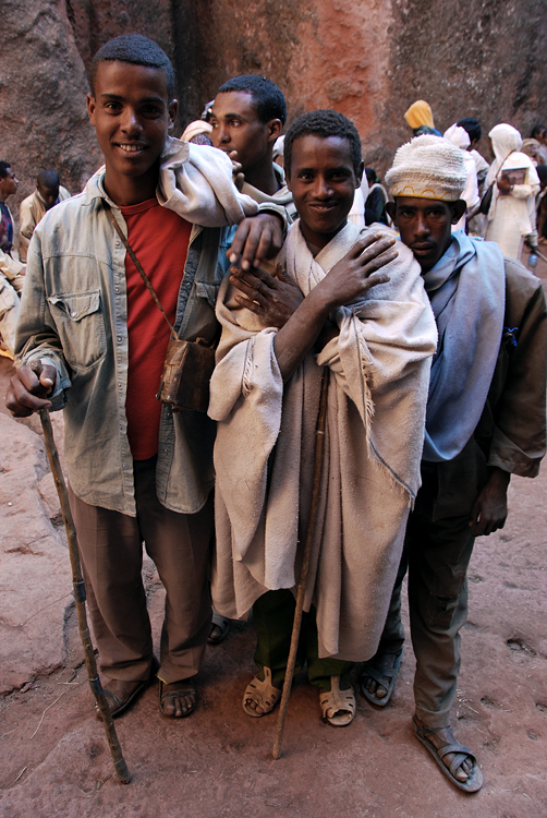 Well Scene: Lalibela