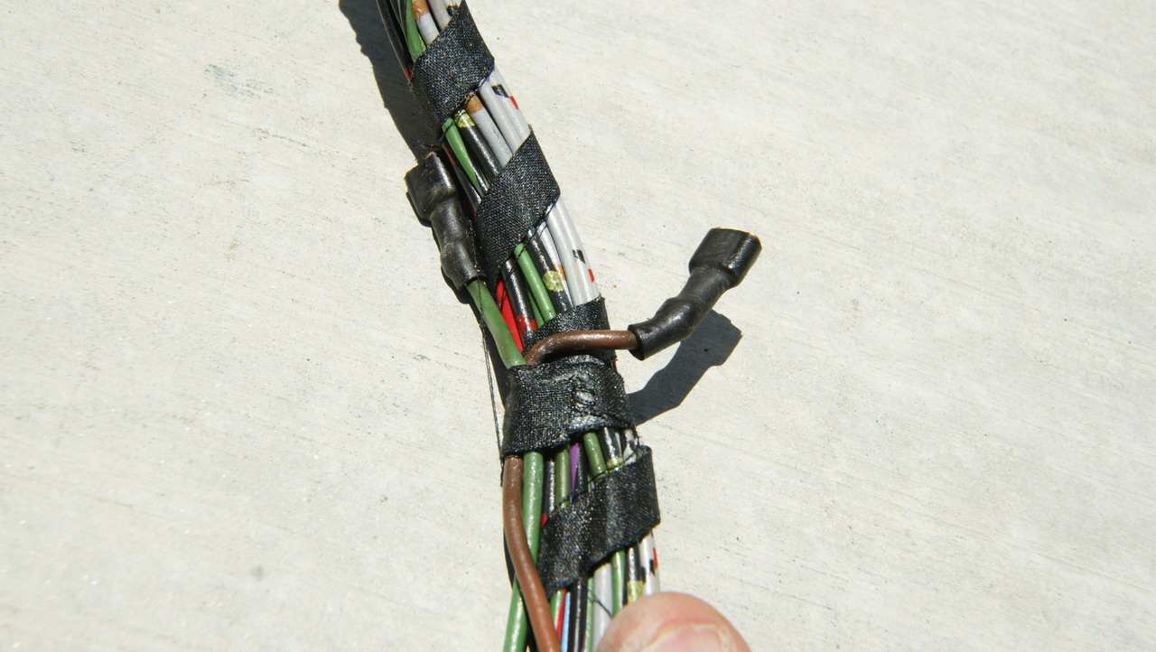 1970 Porsche 914-6 Main Wiring Harness - Section 3 - Photo 5a