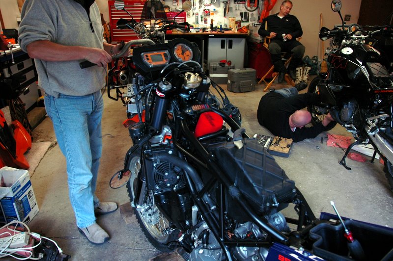 Steering Stabilizer mounted