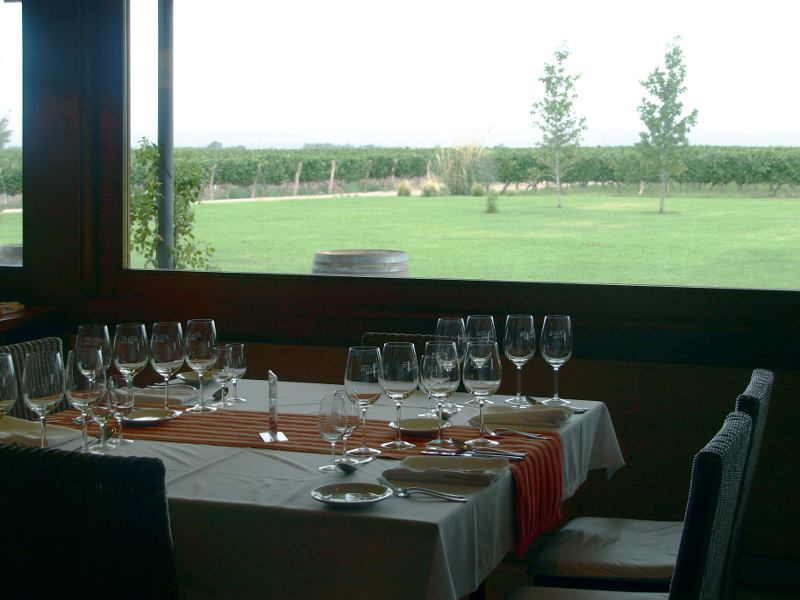 View from the dining room