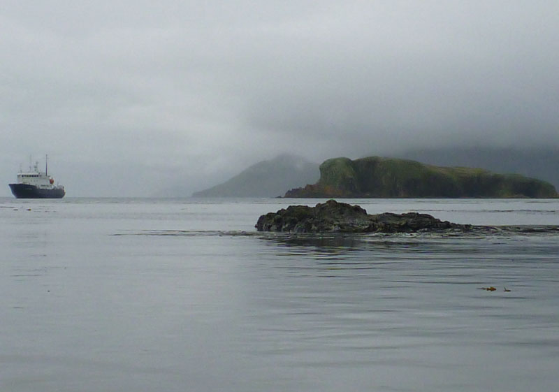 Polar Pioneer off Prion Island