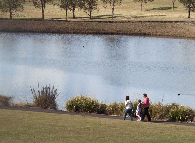 Family walk