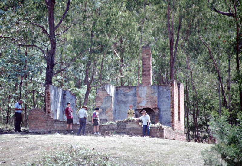 Remains of house, Joadja