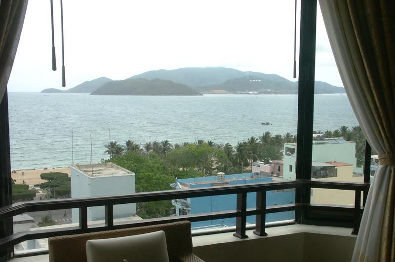 View from hotel window