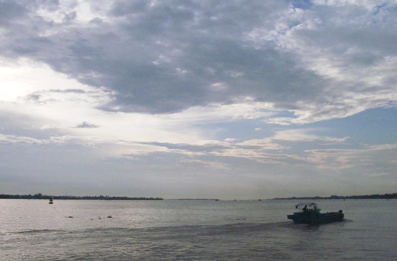 Mekong River, late afternoon