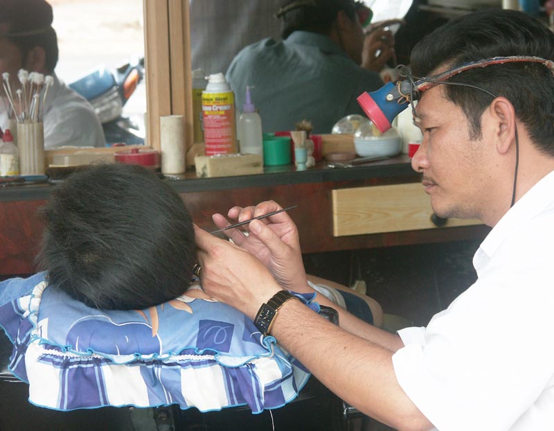 Ear cleaning