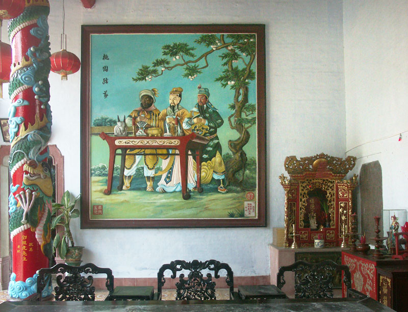 Painting in foyer  1