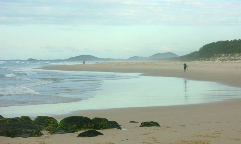 Small curve, big beach