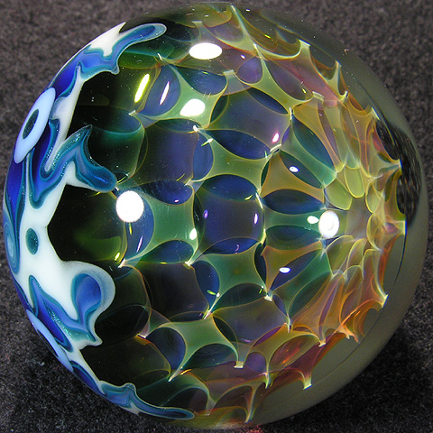 Sometimes I cant believe glass can be this beautiful, nor that somebody can make it DO this.
