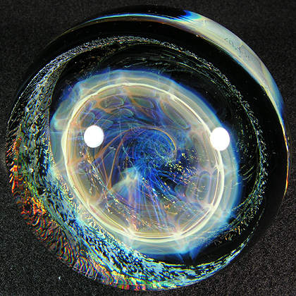 In the last two pics, I tried to show how the fumed comb twists down into the vortex, but hard to capture.