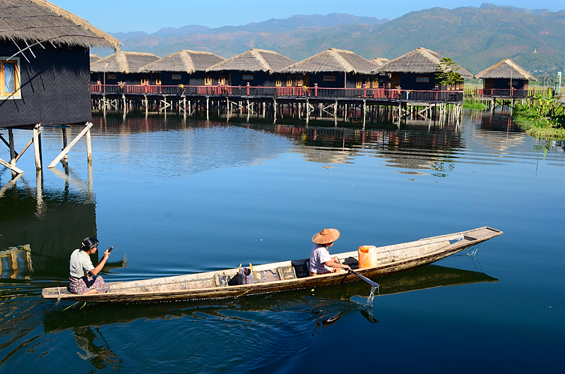 sky lake resort. Inle lake