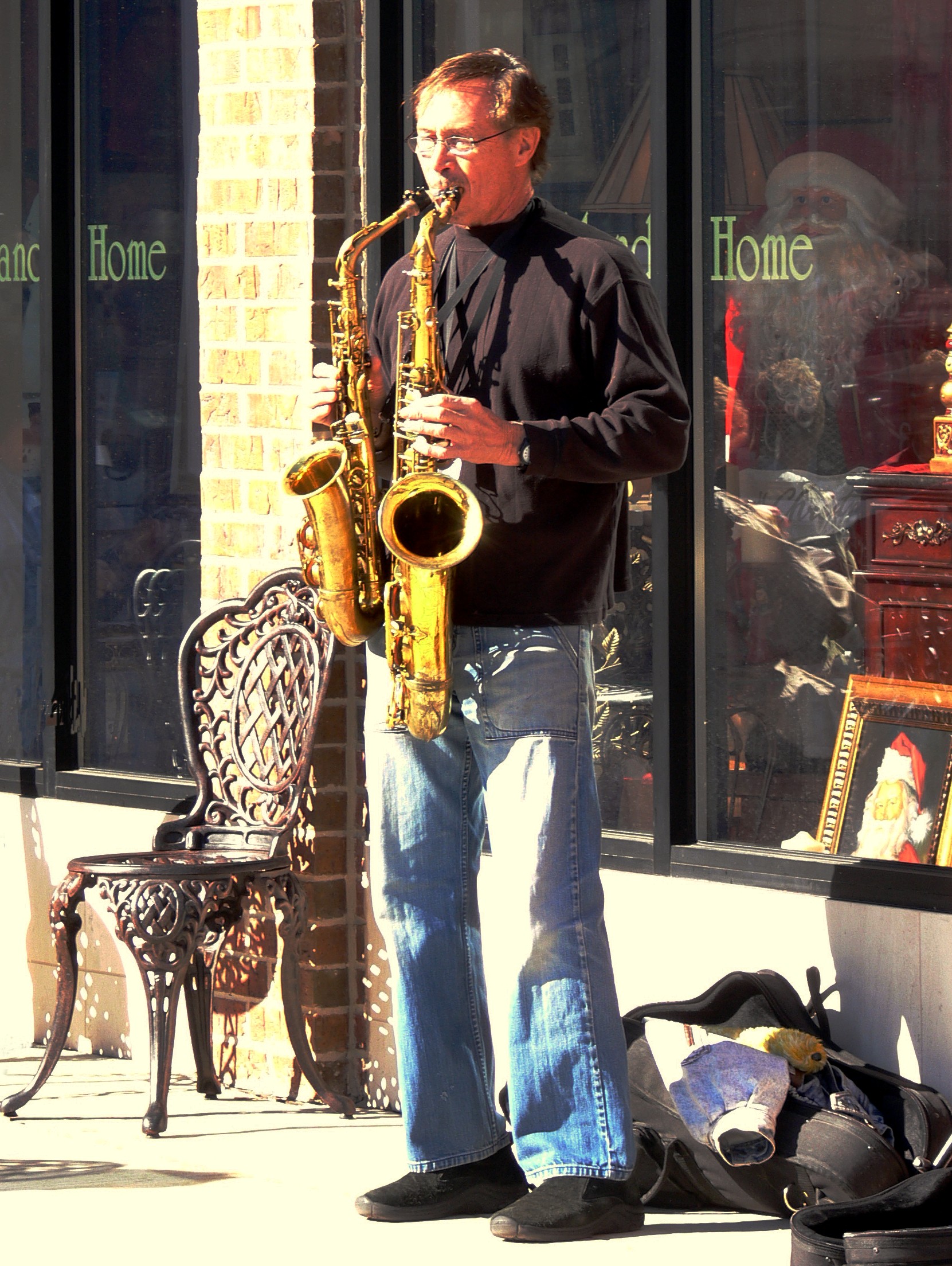 Street Musician, Branson Mo,
