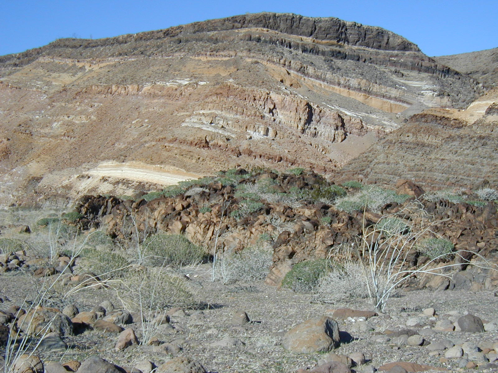 the mountain above our camp