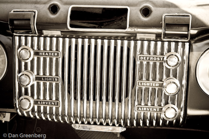 1953 Buick Dashboard Detail