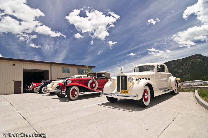 Lined up at the Fire Engine Collection