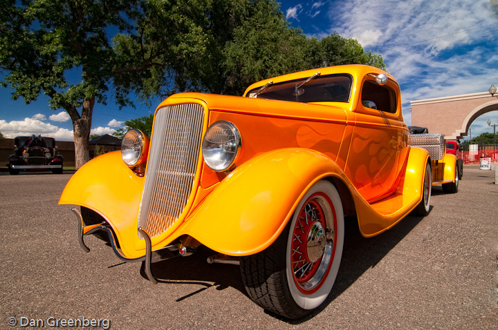 Orange 34 Ford