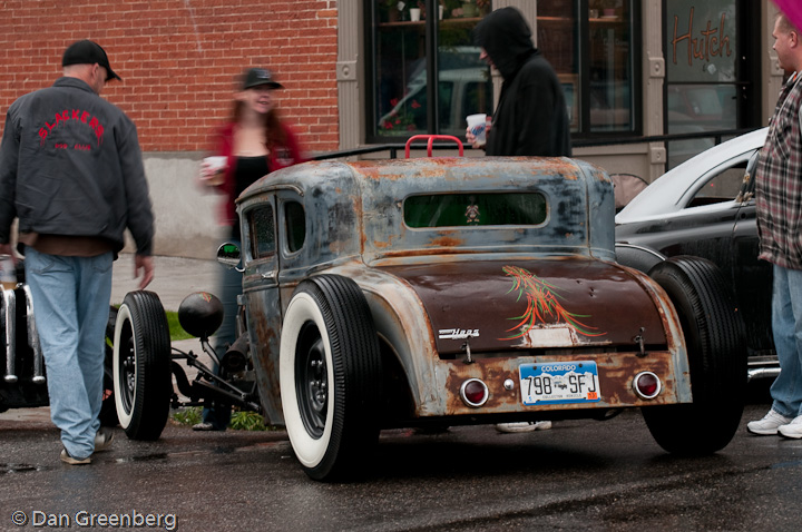 Rat Rod in the Rain - Original