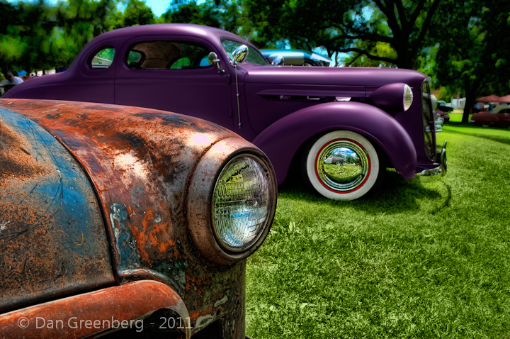 1950 Chevy, 1938 Plymouth