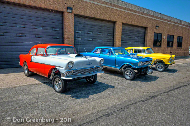 3 Chevy Gassers