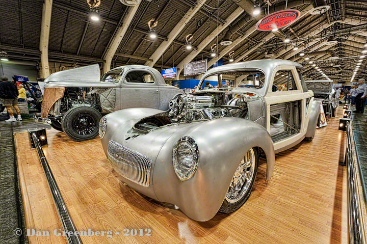 1936 Ford with 1941 Willys Woodie