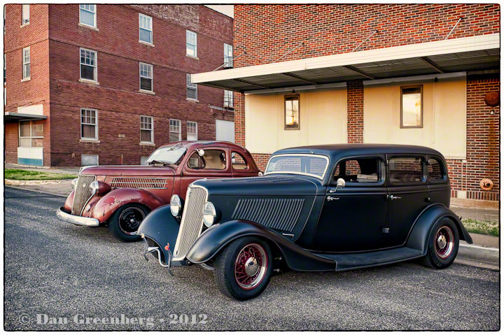 1936 Ford Coupe, 1934 Ford Sedan