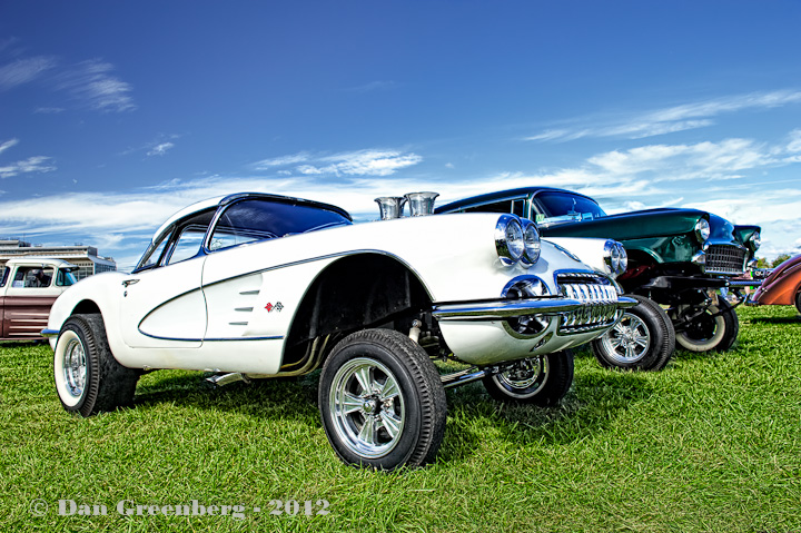 1959 Corvette & 1955 Chevy Gassers