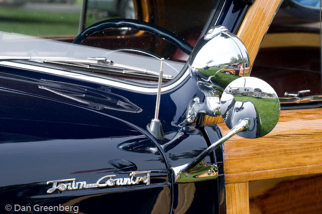 1948 Chrysler Town and Country Mirror