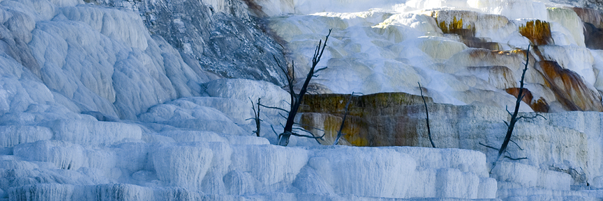 Mammoth Hot Springs, Yellowstone National Park, Wyoming