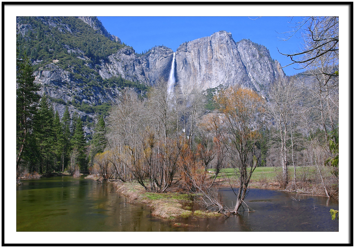 Yosemite Falls Lost Arrow from Swinging Bridge