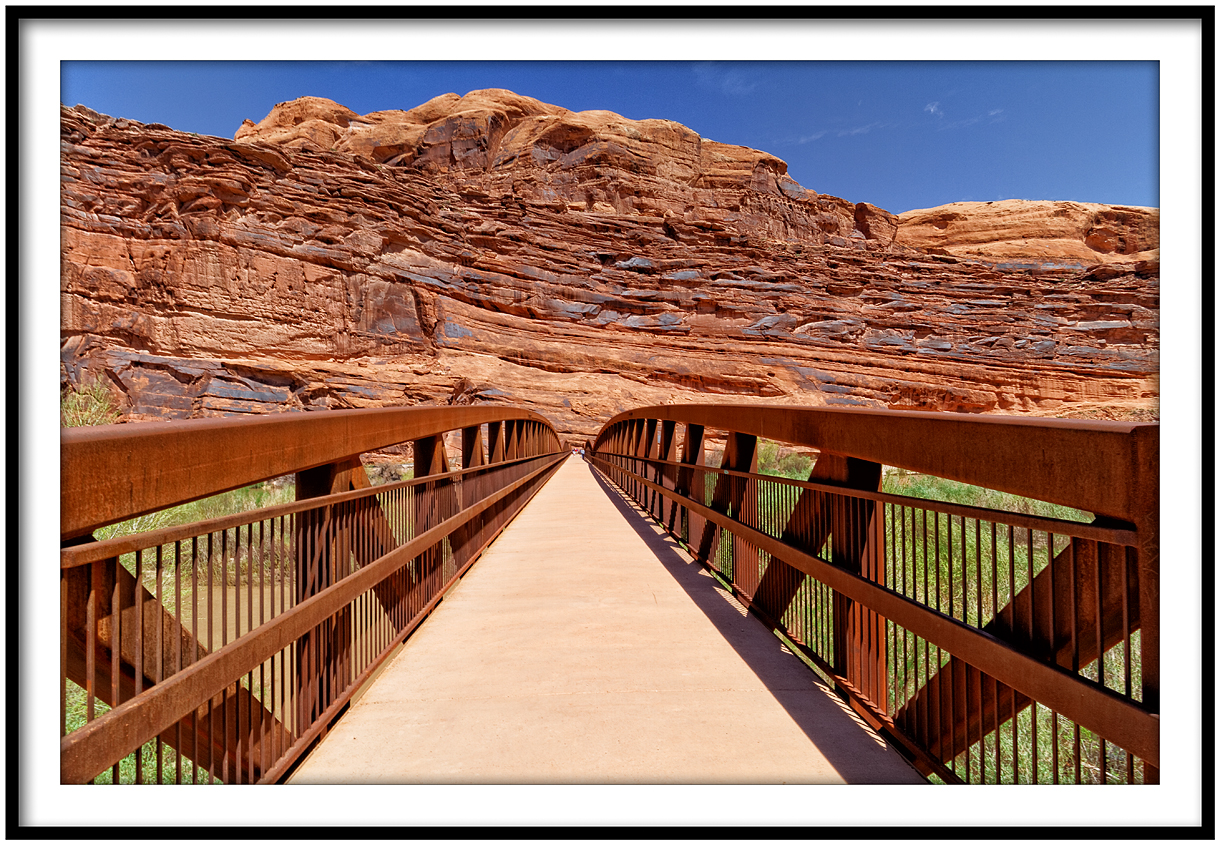 Moab Canyon Pathyway Bridge