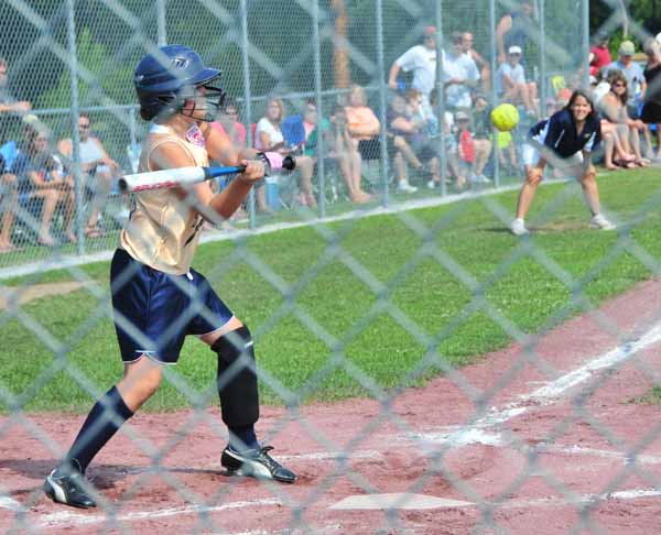 Molly At Bat