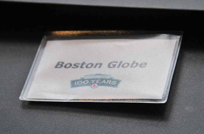 Boston Globes Seat Marker