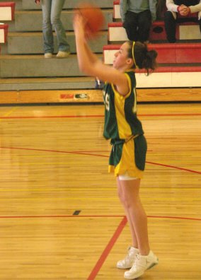 Callie At The Line