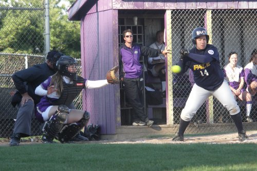 Kerri Behind the Plate
